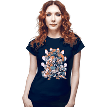 Load image into Gallery viewer, Secret_Shirts Fitted Shirts, Woman / Small / Navy Battle Of Destiny
