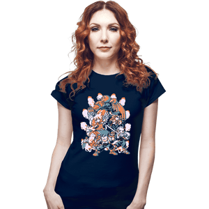 Secret_Shirts Fitted Shirts, Woman / Small / Navy Battle Of Destiny