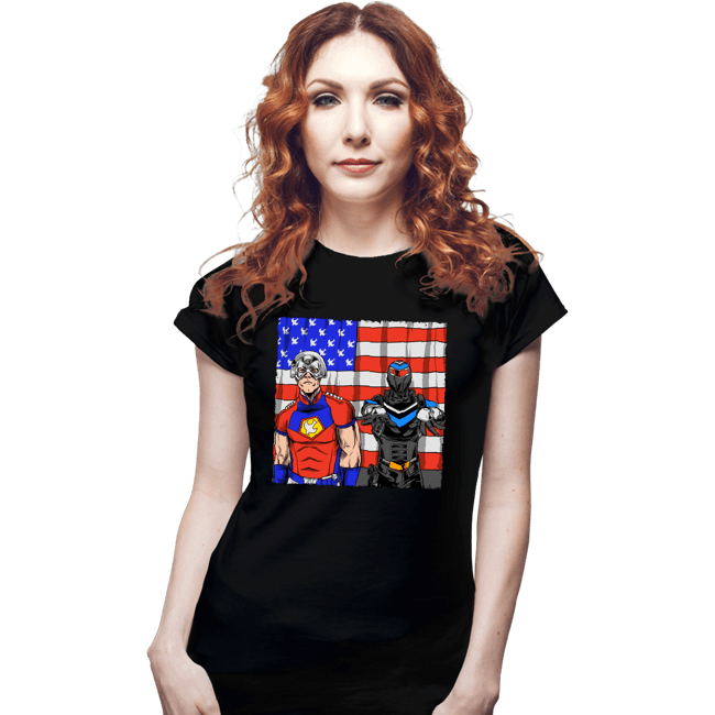 Secret_Shirts Fitted Shirts, Woman / Small / Black Time To Rock!