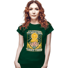 Load image into Gallery viewer, Daily_Deal_Shirts Fitted Shirts, Woman / Small / Irish Green The Master Dice
