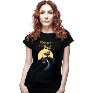 Daily_Deal_Shirts Fitted Shirts, Woman / Small / Black Symphony Of The Night