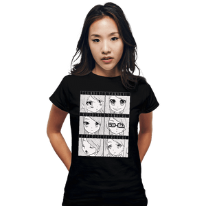 Secret_Shirts Fitted Shirts, Woman / Small / Black Dere Types