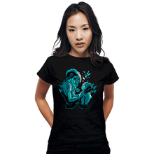 Load image into Gallery viewer, Shirts Fitted Shirts, Woman / Small / Black Pan&#39;s Labyrinth

