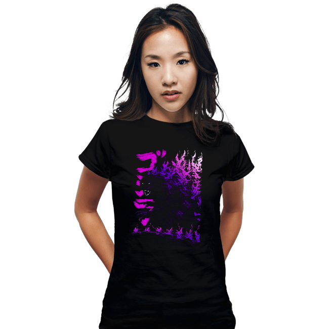 Secret_Shirts Fitted Shirts, Woman / Small / Black Millenium Godzilla