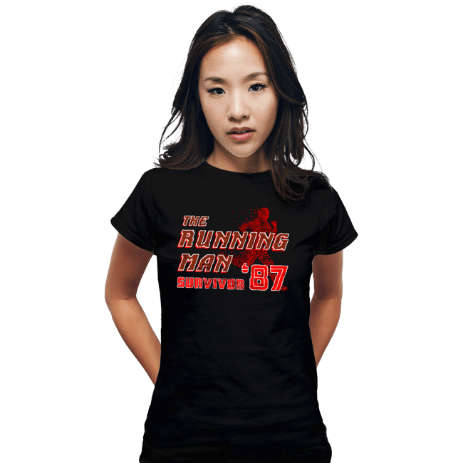 Secret_Shirts Fitted Shirts, Woman / Small / Black Survivor '87