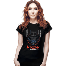 Load image into Gallery viewer, Shirts Fitted Shirts, Woman / Small / Black Legend
