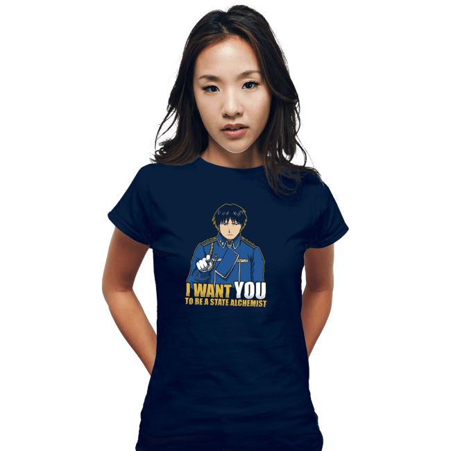 Shirts Fitted Shirts, Woman / Small / Navy Uncle Roy