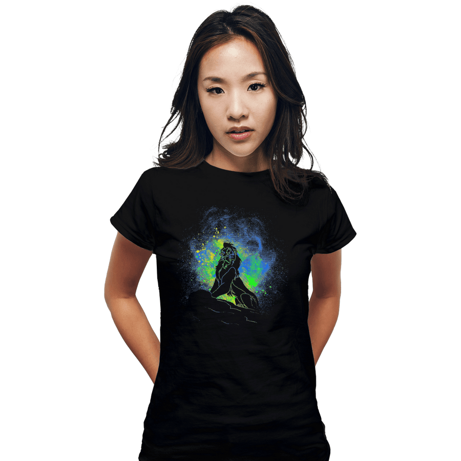 Shirts Fitted Shirts, Woman / Small / Black Scar Art