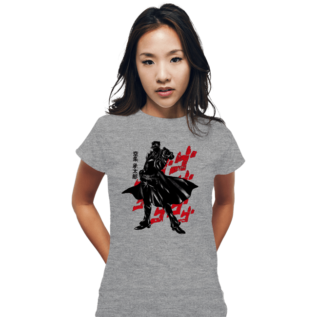 Shirts Fitted Shirts, Woman / Small / Sports Grey Crimson Bizarre