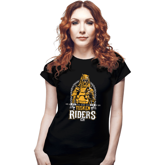 Shirts Fitted Shirts, Woman / Small / Black Tusken Riders