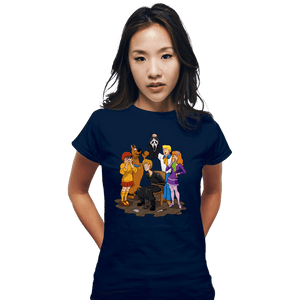 Secret_Shirts Fitted Shirts, Woman / Small / Navy Scooby Suprise