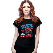 Load image into Gallery viewer, Secret_Shirts Fitted Shirts, Woman / Small / Black Super Spider Bros
