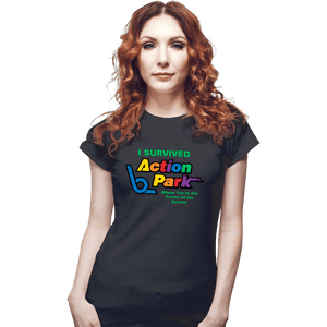 Secret_Shirts Fitted Shirts, Woman / Small / Dark Heather Action Park