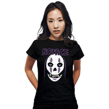 Load image into Gallery viewer, Secret_Shirts Fitted Shirts, Woman / Small / Black Punk NoFace
