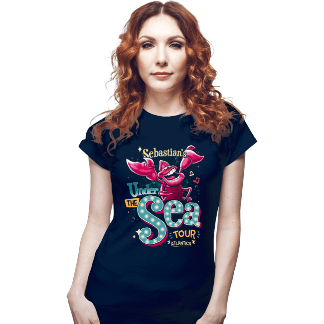 Daily_Deal_Shirts Fitted Shirts, Woman / Small / Navy Under The Sea Tour