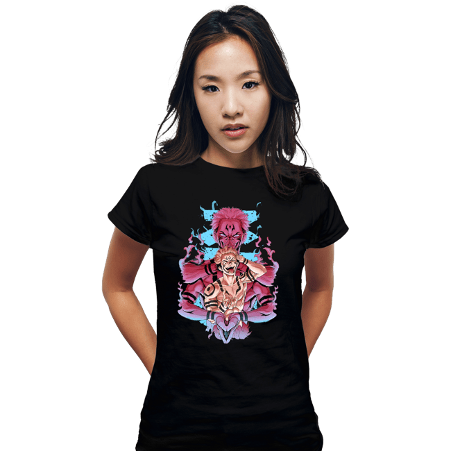Secret_Shirts Fitted Shirts, Woman / Small / Black Sukuna
