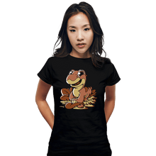 Load image into Gallery viewer, Shirts Fitted Shirts, Woman / Small / Black Littlefoot Land
