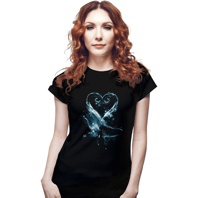 Daily_Deal_Shirts Fitted Shirts, Woman / Small / Black A Path To The Stars