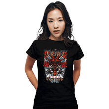 Load image into Gallery viewer, Shirts Fitted Shirts, Woman / Small / Black Dark Side Akuma
