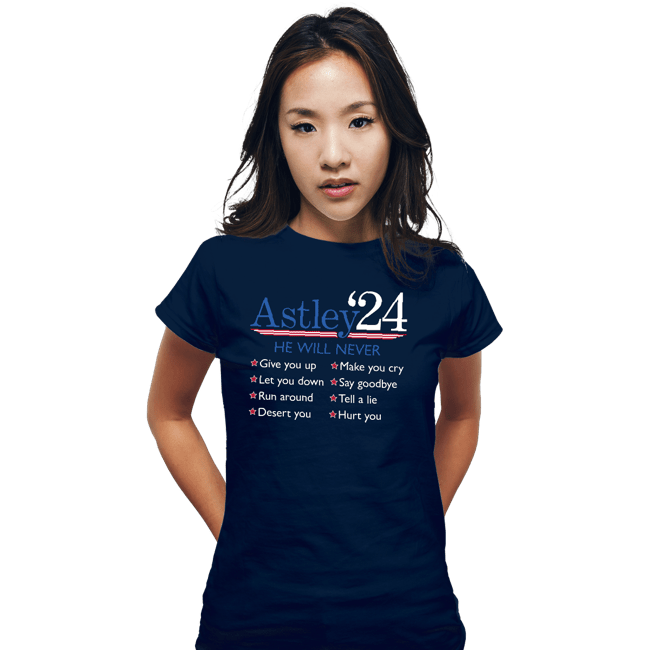 Daily_Deal_Shirts Fitted Shirts, Woman / Small / Navy Astley '24