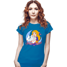 Load image into Gallery viewer, Daily_Deal_Shirts Fitted Shirts, Woman / Small / Sapphire Sailor Moon USA
