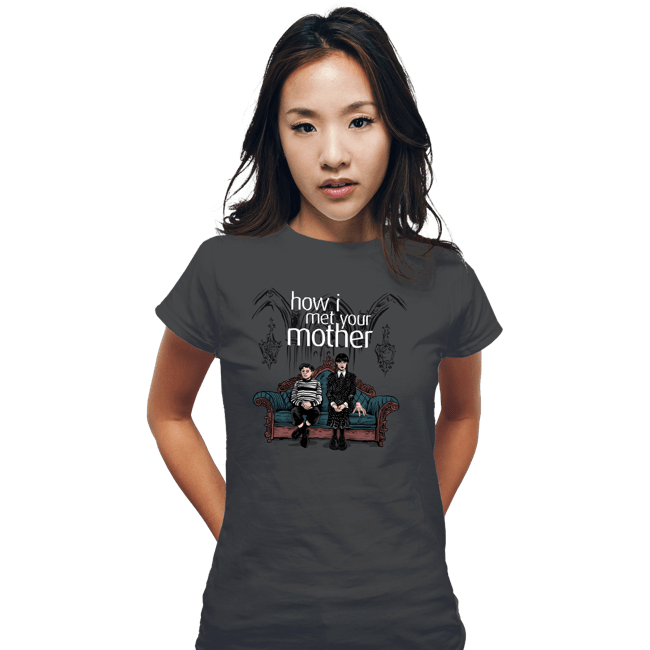Secret_Shirts Fitted Shirts, Woman / Small / Charcoal How I Met Morticia