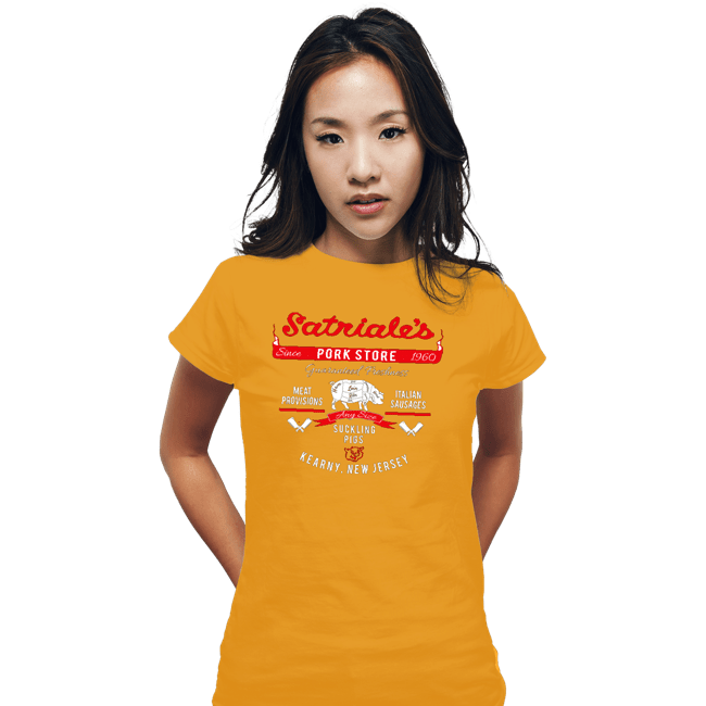 Secret_Shirts Fitted Shirts, Woman / Small / White Satriales Pork Market