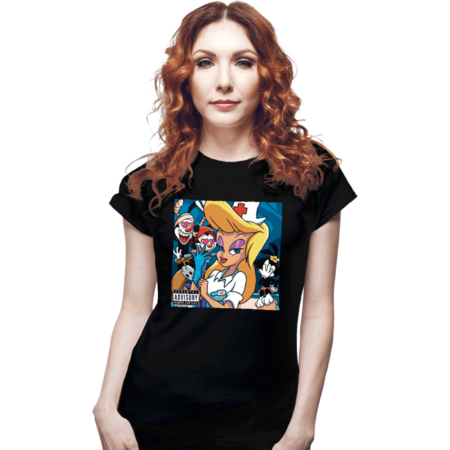 Secret_Shirts Fitted Shirts, Woman / Small / Black Hello Nurse 182