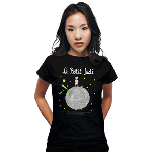 Shirts Fitted Shirts, Woman / Small / Black Le Petit Jedi