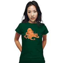 Load image into Gallery viewer, Secret_Shirts Fitted Shirts, Woman / Small / Irish Green The Rocktopus

