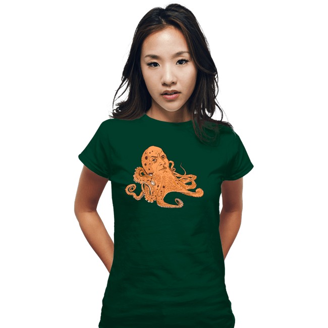 Secret_Shirts Fitted Shirts, Woman / Small / Irish Green The Rocktopus