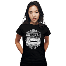 Load image into Gallery viewer, Shirts Fitted Shirts, Woman / Small / Black Siegbrau
