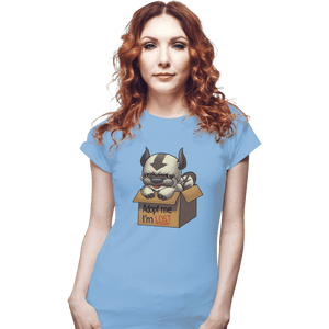 Secret_Shirts Fitted Shirts, Woman / Small / Powder Blue Adopt Appa
