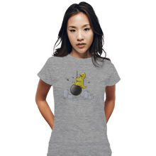 Load image into Gallery viewer, Shirts Fitted Shirts, Woman / Small / Sports Grey Wrecking Ball
