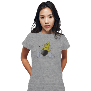 Shirts Fitted Shirts, Woman / Small / Sports Grey Wrecking Ball