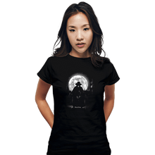 Load image into Gallery viewer, Shirts Fitted Shirts, Woman / Small / Black Moonlight Vendetta
