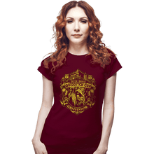 Load image into Gallery viewer, Sold_Out_Shirts Fitted Shirts, Woman / Small / Maroon Team Gryffindor
