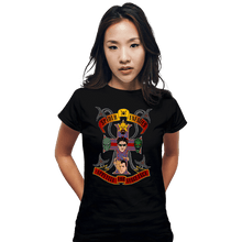 Load image into Gallery viewer, Daily_Deal_Shirts Fitted Shirts, Woman / Small / Black Spider Enemies
