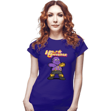 Load image into Gallery viewer, Shirts Fitted Shirts, Woman / Small / Violet Half Universe

