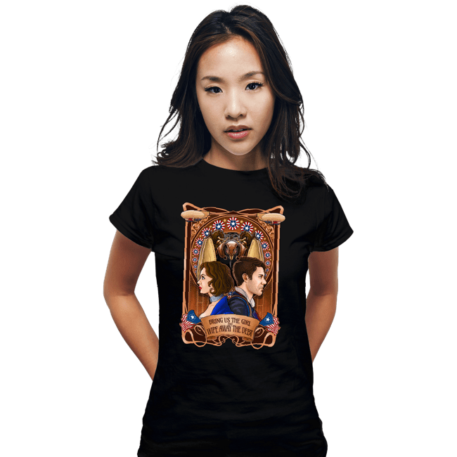 Daily_Deal_Shirts Fitted Shirts, Woman / Small / Black Infinite