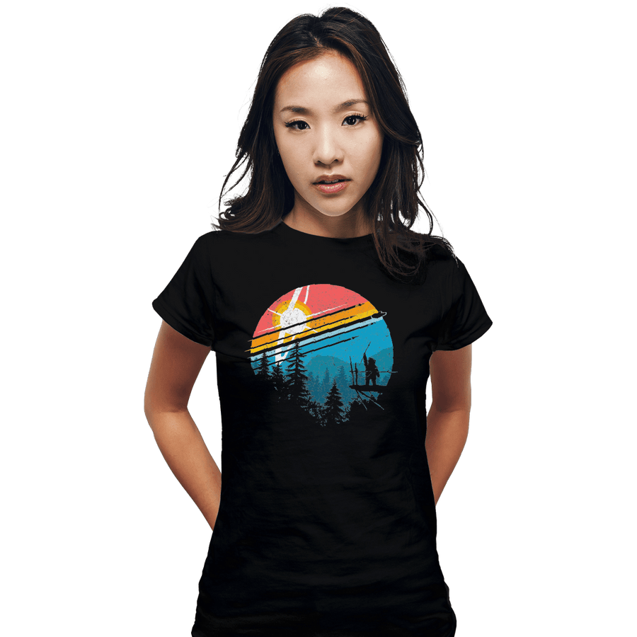 Shirts Fitted Shirts, Woman / Small / Black Galactic Victory