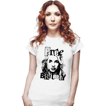 Load image into Gallery viewer, Secret_Shirts Fitted Shirts, Woman / Small / White Free Britney White
