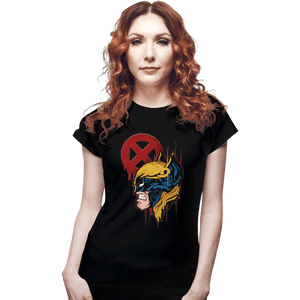 Shirts Fitted Shirts, Woman / Small / Black Berserker Barrage Style