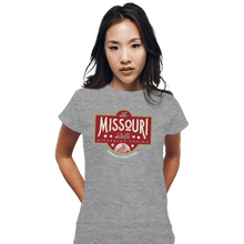 Load image into Gallery viewer, Shirts Fitted Shirts, Woman / Small / Sports Grey The Missouri Belle
