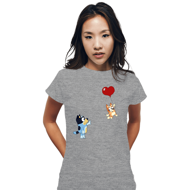 Secret_Shirts Fitted Shirts, Woman / Small / Sports Grey Bingo Balloon