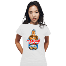 Load image into Gallery viewer, Shirts Fitted Shirts, Woman / Small / White Mr. Miyagi
