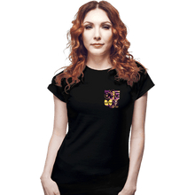 Load image into Gallery viewer, Daily_Deal_Shirts Fitted Shirts, Woman / Small / Black Forever Tour &#39;22
