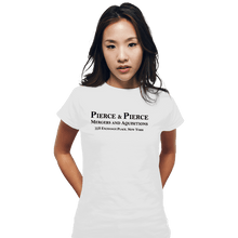 Load image into Gallery viewer, Secret_Shirts Fitted Shirts, Woman / Small / White Pierce &amp; Pierce
