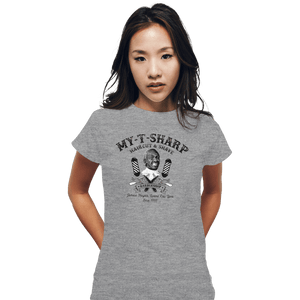Secret_Shirts Fitted Shirts, Woman / Small / Sports Grey My-T-Sharp