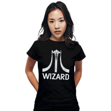 Load image into Gallery viewer, Secret_Shirts Fitted Shirts, Woman / Small / Black Wizard
